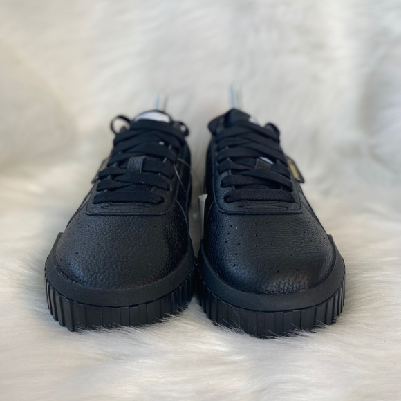 New Puma Women’s Cali Shoes in Black - Picture 3 of 8